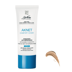 AKNET COMFORT COVER Base Maquillaje Anti-imperfecciones Piel Seborreica. 101 Ivoire. Tubo 30ml. Cód. AC22911