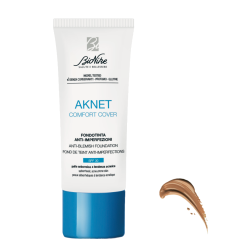 AKNET COMFORT COVER Base Maquillaje Anti-imperfecciones Piel Seborreica. 101 Ivoire. Tubo 30ml. Cód. AC22911