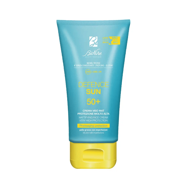 DEFENCE SUN 50+ Crema Facial Matificante. Tubo 50ml. Cód DS10145