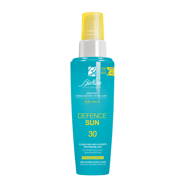 DEFENCE SUN 30 Fluido Facial Antibrillos. Tubo 50ml. Cód DS10241