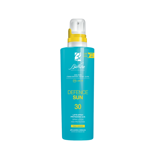 DEFENCE SUN 30 Leche en Spray. Envase 200ml. Cód DS10222