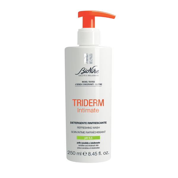 TRIDERM INTIMATE Limpiador Refrescante pH 5,5. Envase 250ml. Cód 212012