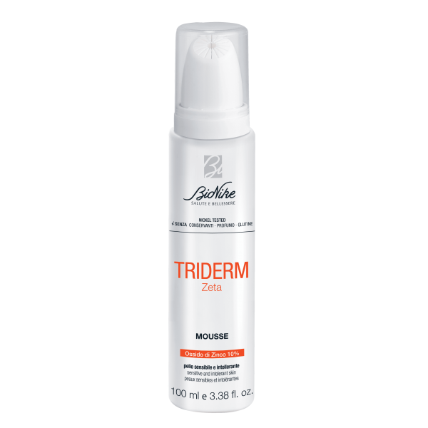 TRIDERM ZETA Mousse Óxido de cinc 10%. Envase100 ml .- Código 21601