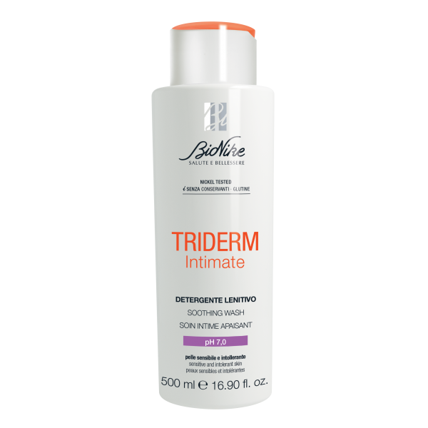 TRIDERM INTIMATE Limpiador Calmante pH 7,0. Envase 500ml. Cód TR21215