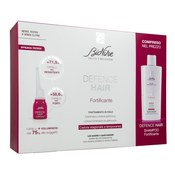 DEFENCE HAIR Bipack Fortificante. Envase 200ml. Cód HK16371