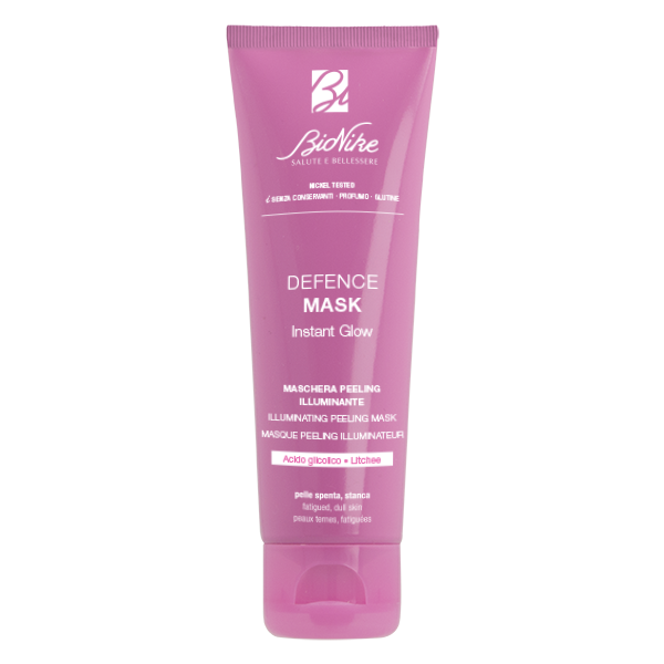 DEFENCE MASK GLOW Mascarilla Peeling Iluminante. Tubo 75ml. Cód 11603