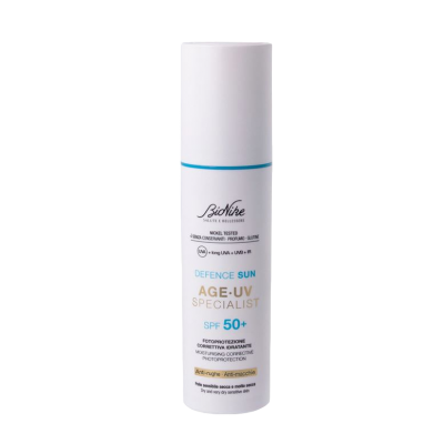 DEFENCE SUN AGE·UV SPECIALIST SPF50+ Fotoprotección Correctora Hidratante. Envase 50ml. Cód DS10151