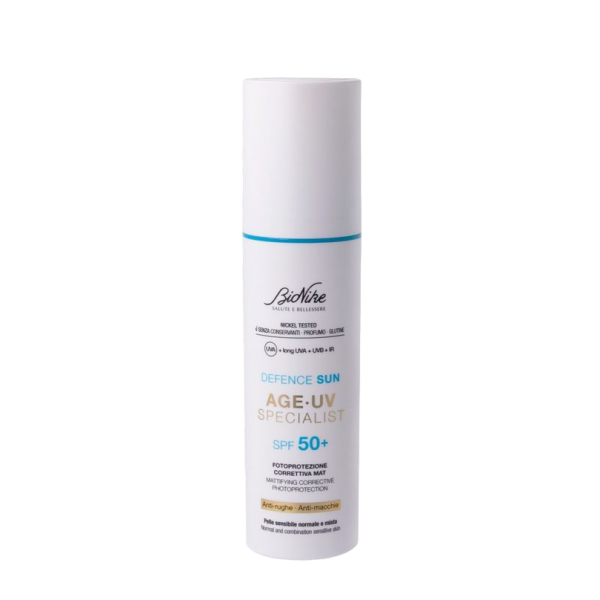 DEFENCE SUN AGE·UV SPECIALIST SPF50+ Fotoprotección Correctora Matificante. Envase 50ml. Cód DS10152