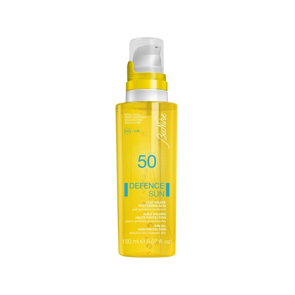 DEFENCE SUN Aceite Solar 50. Frasco 150ml.- Código 141814