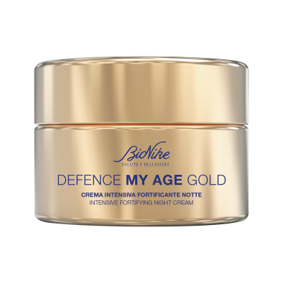 DEFENCE MY AGE GOLD Crema de Noche Fortificante Intensiva. Vaso 50ml. Cód. DV11286